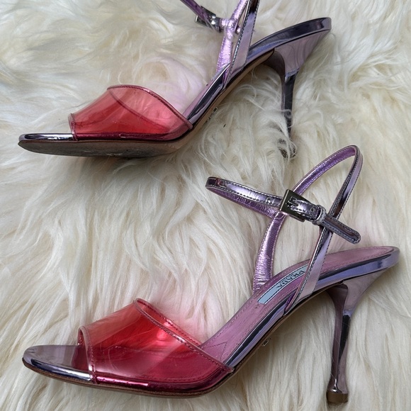 Prada PVC slingback sandals - Picture 11 of 11